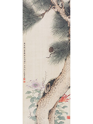 刘彦冲 《富贵长青图》