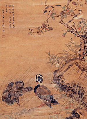 刘彦冲 《春雏渐肥》