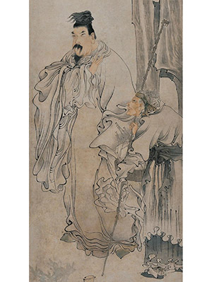 任伯年 《王羲之像》
