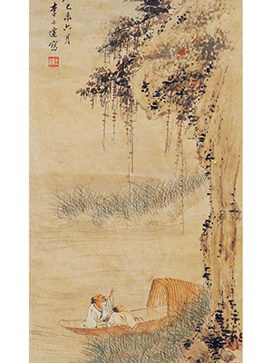 李士达 《赤壁泛舟图》