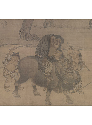 刘履中 《田畯醉归图》卷