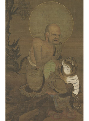 金大受 《罗汉像》之六