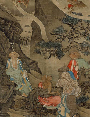 林庭圭 《五百罗汉-观舍利光》