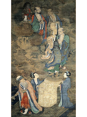 林庭圭 《五百罗汉-迎降罗汉》