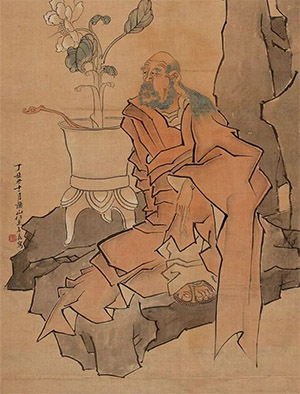任熊 《无量寿佛》