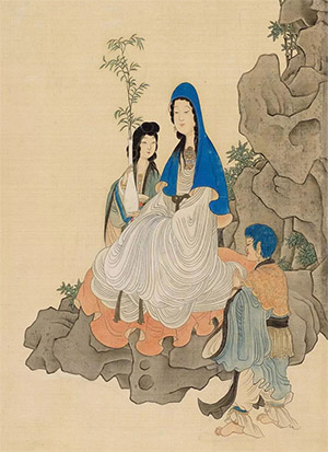 任熊 《观音大士》