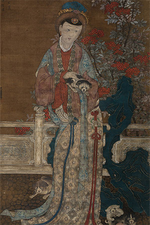 刘松年 《爱犬图》