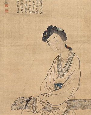 潘振镛 《焦桐伤春图》