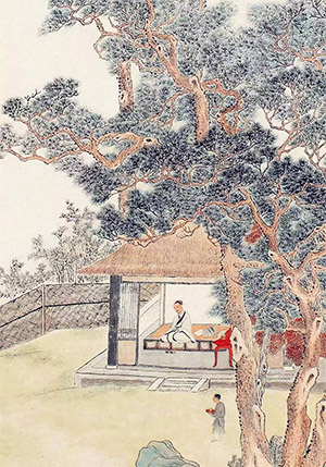 刘彦冲 《松荫高士图》
