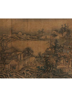 刘松年 《村居图》长卷