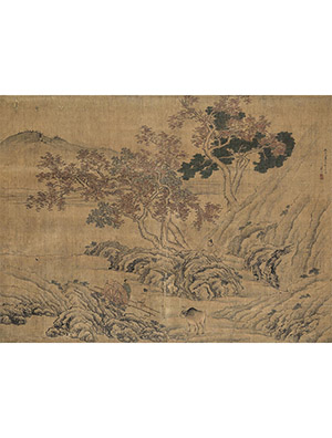韩范 《停车坐爱枫林晚》