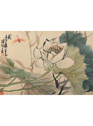 任熊 《荷香风静》