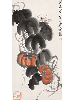 齐白石 《秋收图》