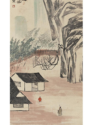 齐白石 《白石老屋图》