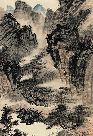 邵逸轩 《深山人家》
