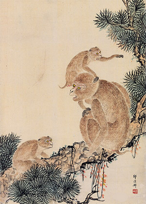 邵逸轩 《猴戏》