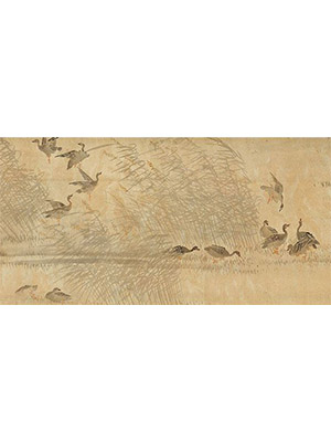 孙克弘 《芦雁图卷》