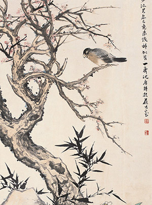 沈一斋 《春风唤醒》