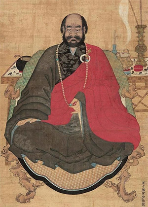 孙克弘 《达摩祖师像》