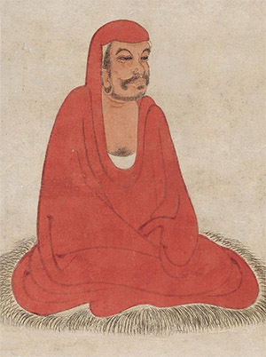 孙克弘 《达摩和尚》