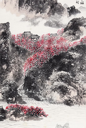 胡佩衡 《桃花香千里》
