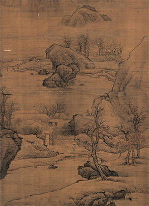 黄公望 《湖山隐居图》