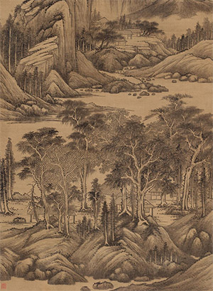 黄鼎 《夏木垂荫》