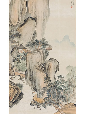 金城 《山居品岚》
