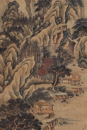 金城 《松壑高贤》