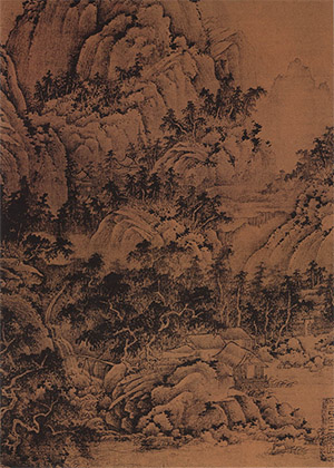 巨然 《山居图》