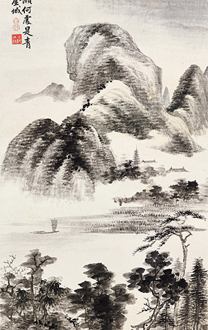 金城 《溪山归棹》