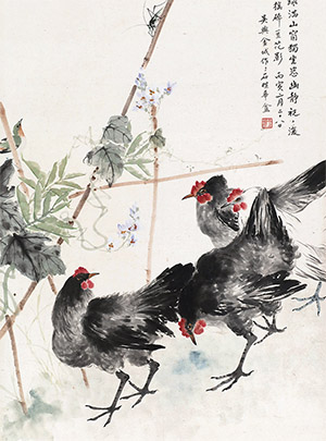 金城 《四吉图》