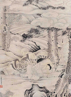 金城 《伏虎罗汉》