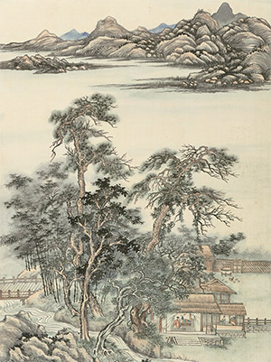 金城 《卢弘草堂图》