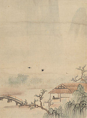 金城 《小桃双燕》