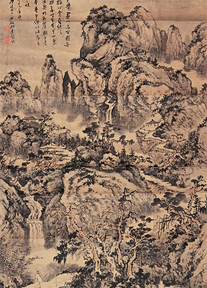 髡残 《春山知音》