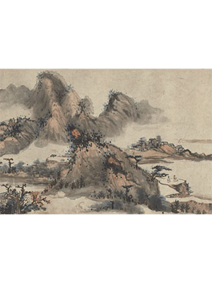 髡残 《溪山秋霁》长卷