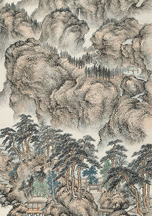 金城 《云峦翠薮》