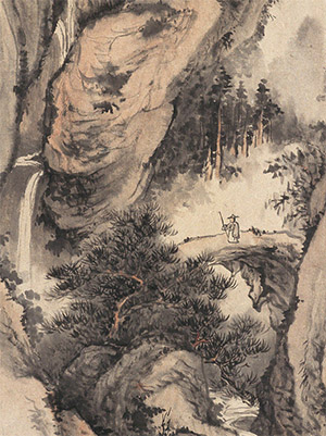 髡残 《幽涧野桥》