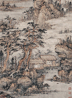 髡残 《白云高隐》
