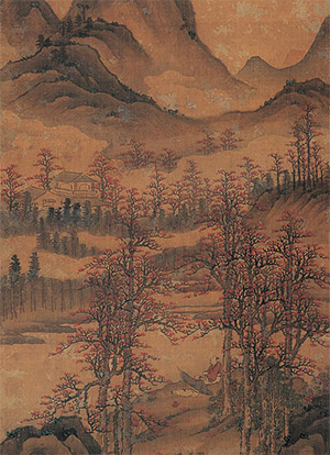 黎简 《碧嶂红棉》