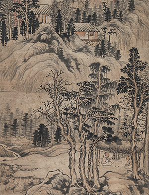 黎简 《峁亭论道》