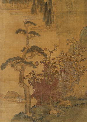 蓝瑛 《渔父图》