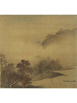 李唐 《江山秋色图》