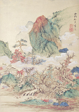 蓝瑛 《澄观图册》二十四帧