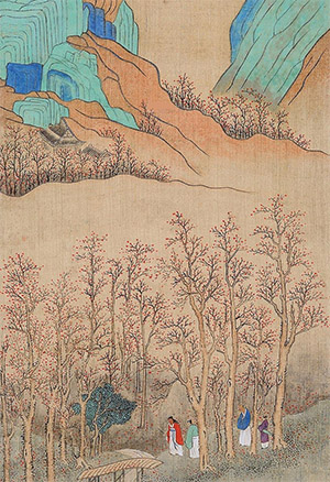 黎简 《碧嶂红棉》