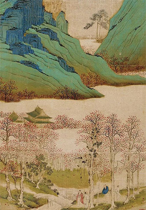 黎简 《碧嶂红棉》