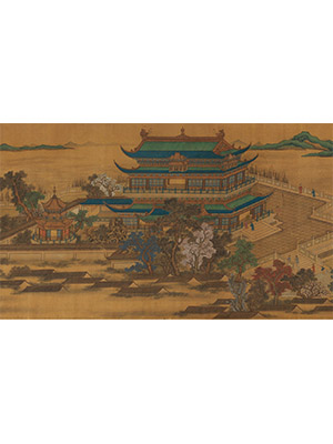 李思训 《山水楼阁》长卷