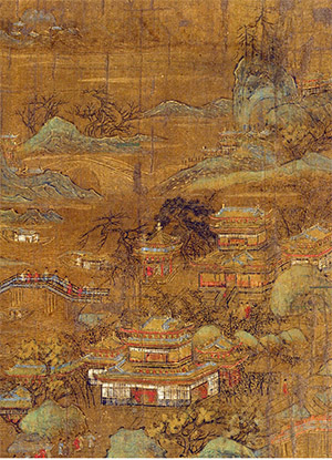 李思训 《御苑采莲图卷》