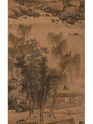 蓝瑛 《湖亭清话》